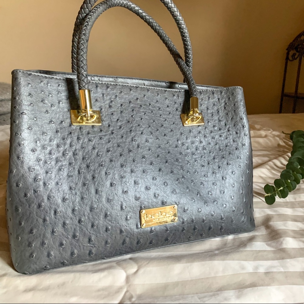 Bebe dark grey purse (Pure Elegance)